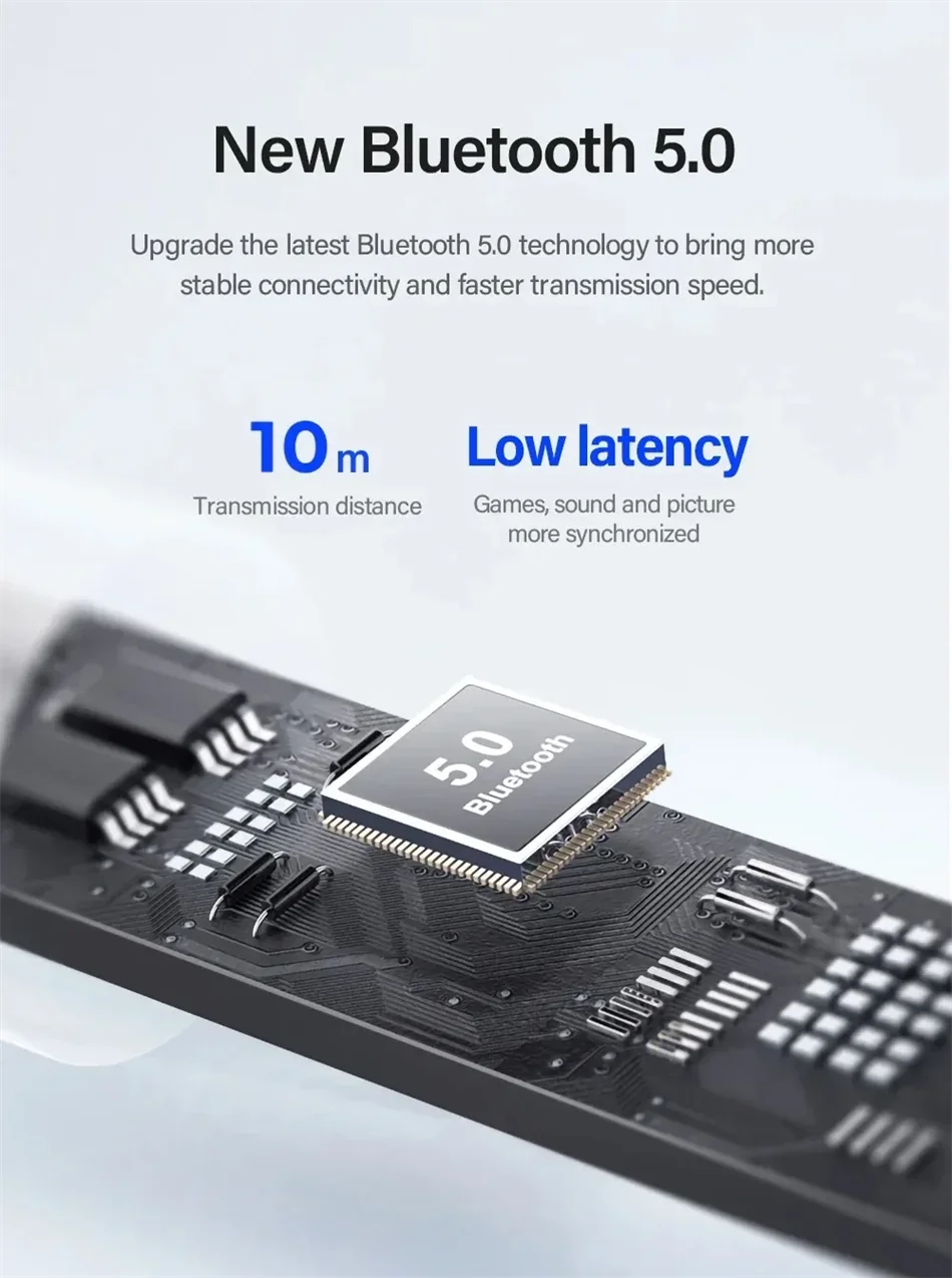LenovoLP40 Bluetooth Earphones TWS Immersive Sound HIFI With Mic Wireless  Headphones Touch Control HD Call Game Earbuds fashion