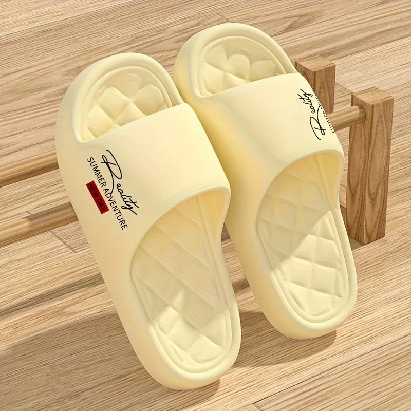 Summer Innovative Design EVA Men's Shoes, Soft and Lightweight Home Slippers, Suitable for Indoor and Outdoor Leisure Activities