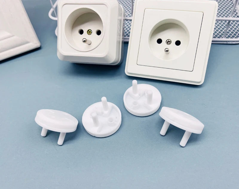 Baby Anti Electric Shock Safety Power Supply Protection Cover Child Power Supply Safety Cover French Socket Protection Cover