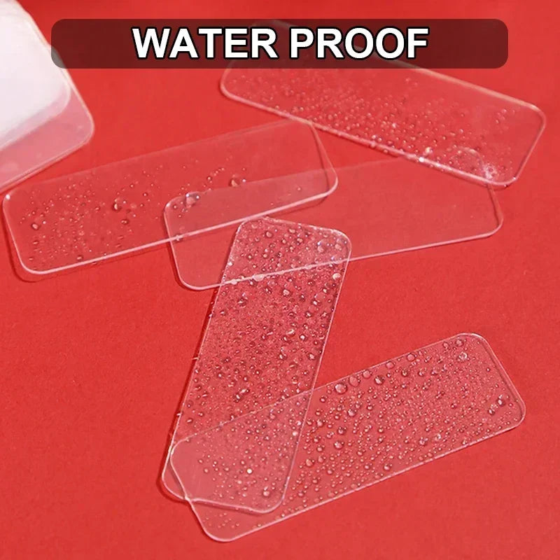 Double Sided Tape Strong Double Sided Adhesive Waterproof Removable Reusable Mounting Tape for Walls Wood Tile Plastic