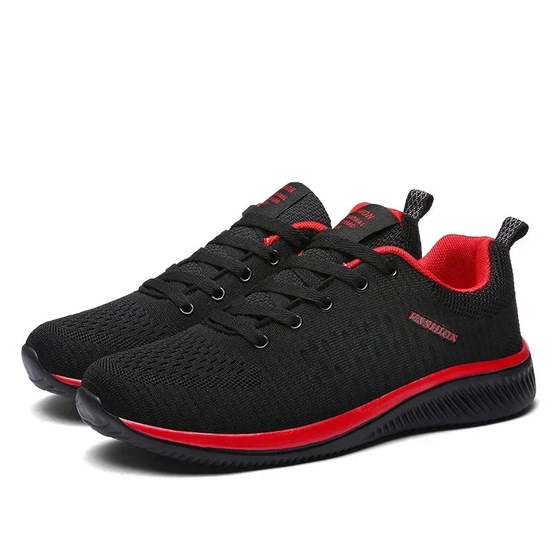 2026 Men Running Walking Knit Shoe Casual Sneakers Breathable Sports Running Athletic Gym Lightweight Outdoor Women Shoes Size