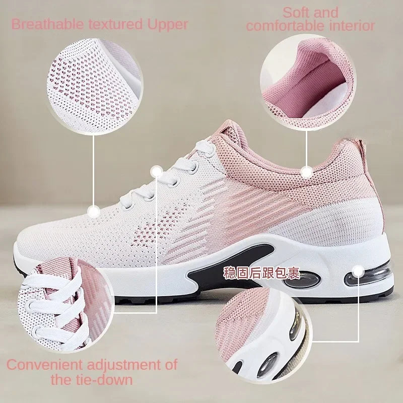Chaussures Femme 2025 Baskets Décontractées d'Été en Maille Respirante Abordables Livraison Gratuite