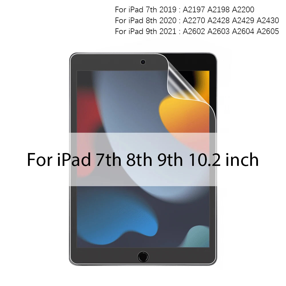 Like Paper Film Screen Protector For iPad Air 11 M3 A16 Pro 12.9 13 M4 M5 Air 3 4 5 10th 9th 8th Generation Mini 6 7 Accessories