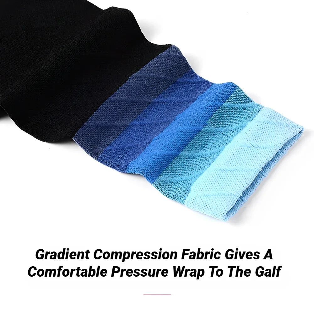 1Pair Calf Compression Sleeves Running Leg Sleeve 20-30Mmhg Socks For Shin Splint Men Women Varicose Vein Fatigue Relief