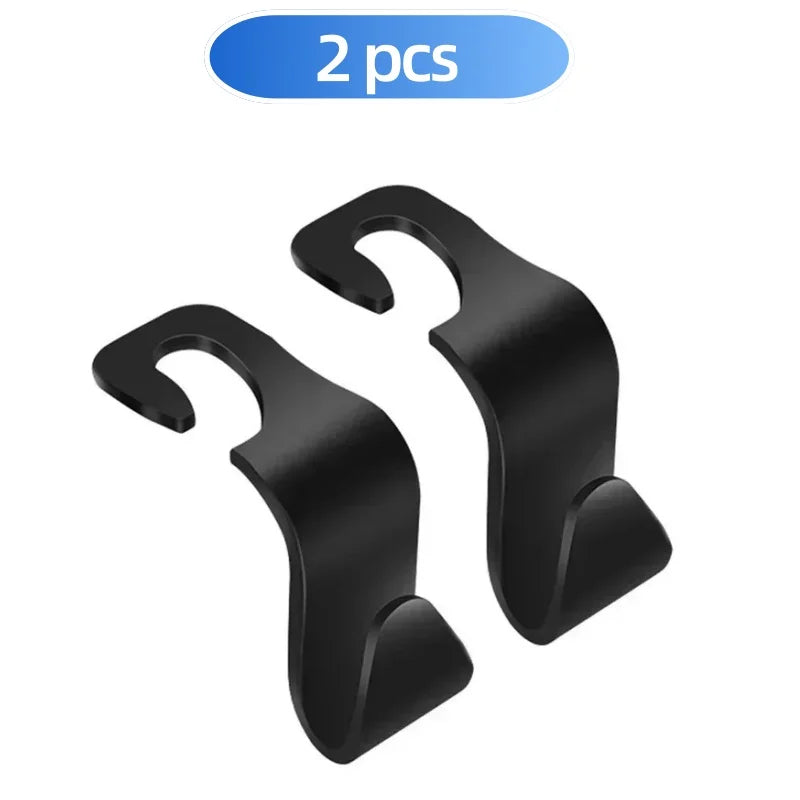 2/4/8 PCS Car Seat Back Hook Universal Car Single Hook Hanger Headrest Storage Hanger Clip High Quality Car Interior Accessories