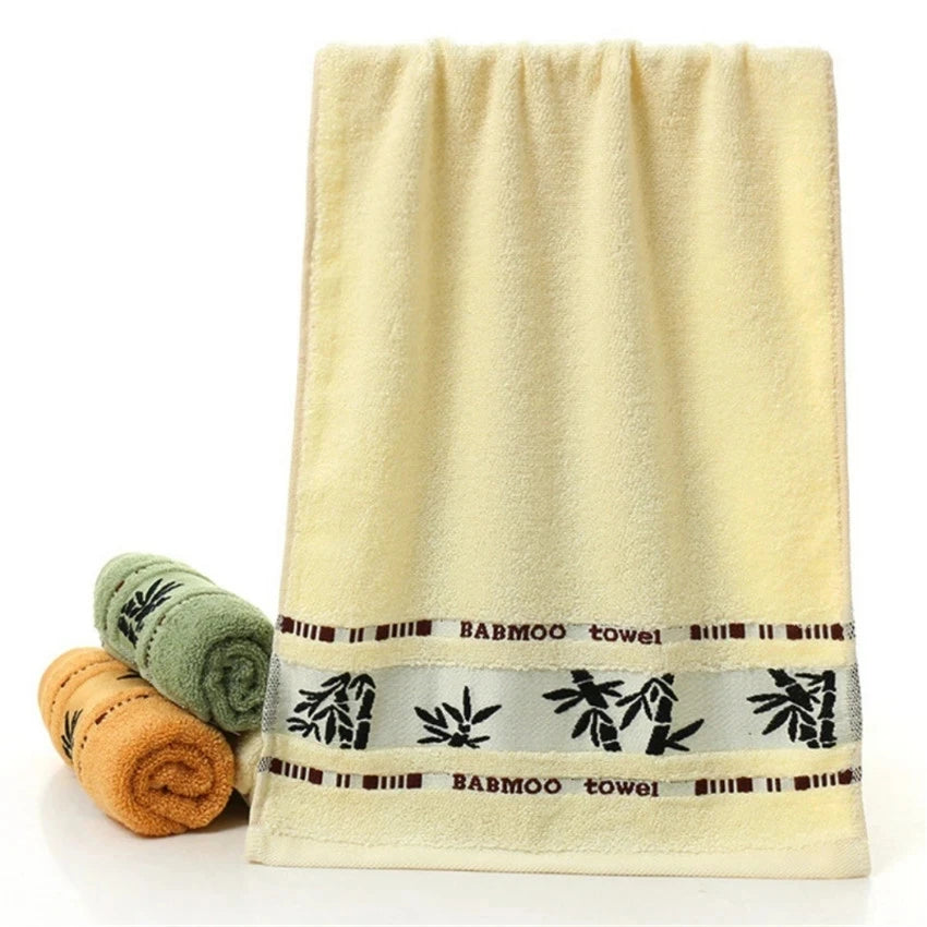 Set of 1/4/6 Bamboo Fiber Towels Sets Home Bath Towels Adults Face Towel Thick Absorbent Luxury Bathroom Towels Toalha De Praia - Shoppiline