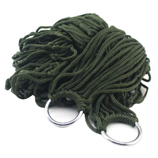 Garden Outdoor Thickened Nylon Rope Hammock Indoor Mesh Hammock Portable Simple Hammock Swing Chair