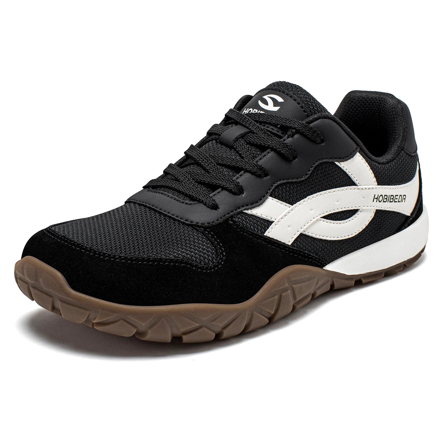 HOBIBEAR Unisex Wide Width Shoes Minimalist Barefoot Sneakers Hiking Trail Running Shoes for Men Women