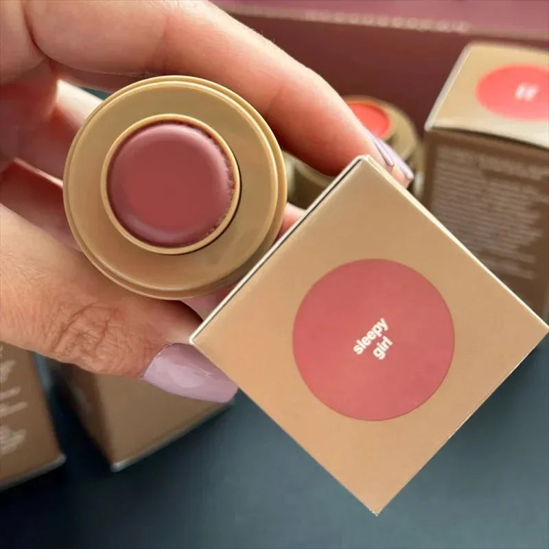 New Brand Case for iPhone 17 16 Blusher Rouge Powder Pocket Blush Lip Gloss Cheek Hydrating Stick Natural Cream Lipstick Makeup - Shoppiline