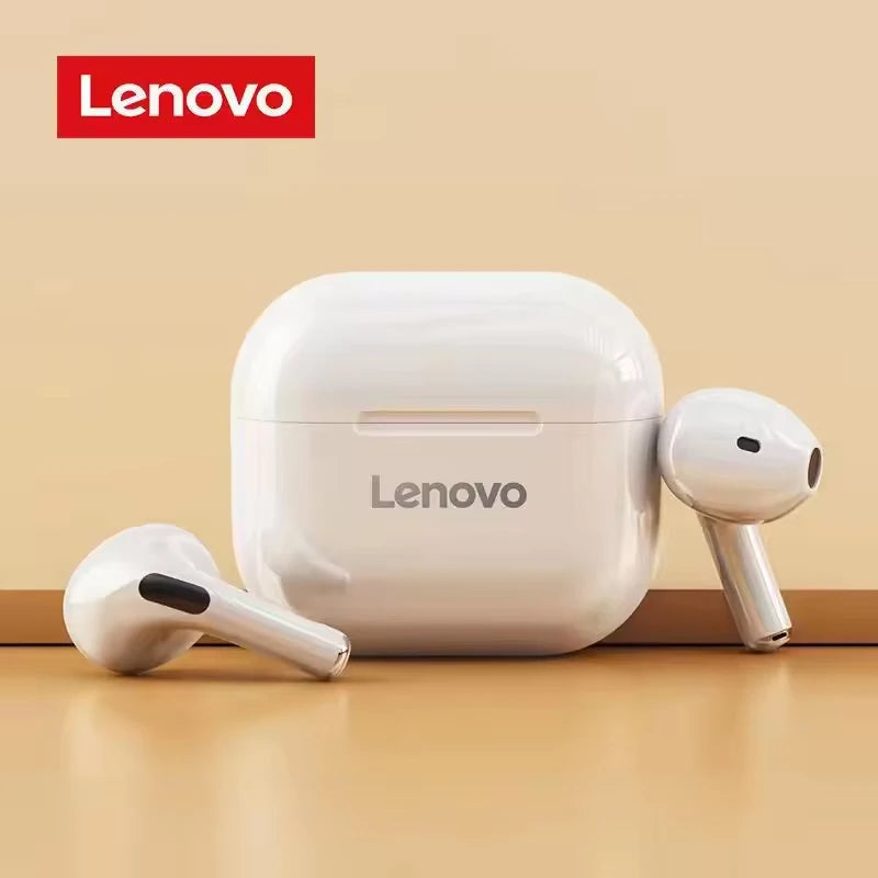 LenovoLP40 Bluetooth Earphones TWS Immersive Sound HIFI With Mic Wireless  Headphones Touch Control HD Call Game Earbuds fashion