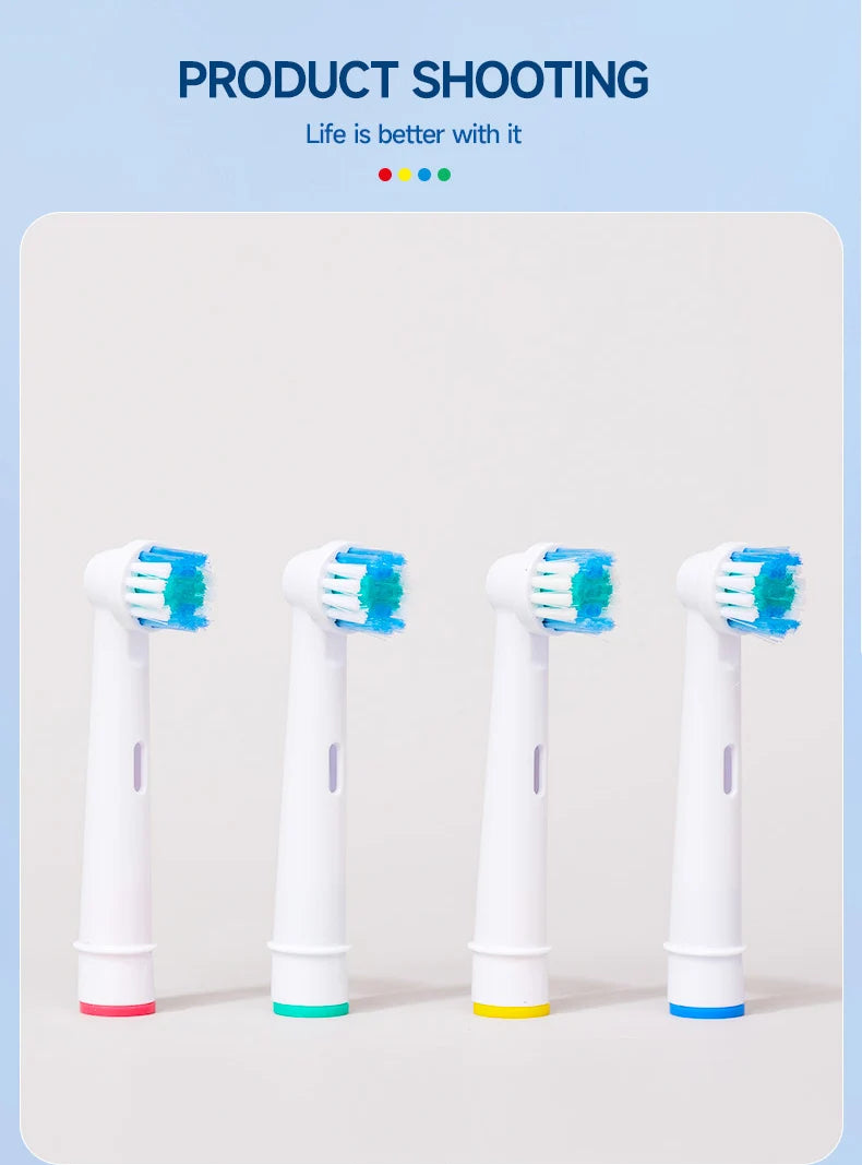 20Pcs/Lot Electric Toothbrush Head For Oral B Sensitive Replacement Brush Heads D25 D30 D32 D18 4739 3709 4728 D4510 D12013