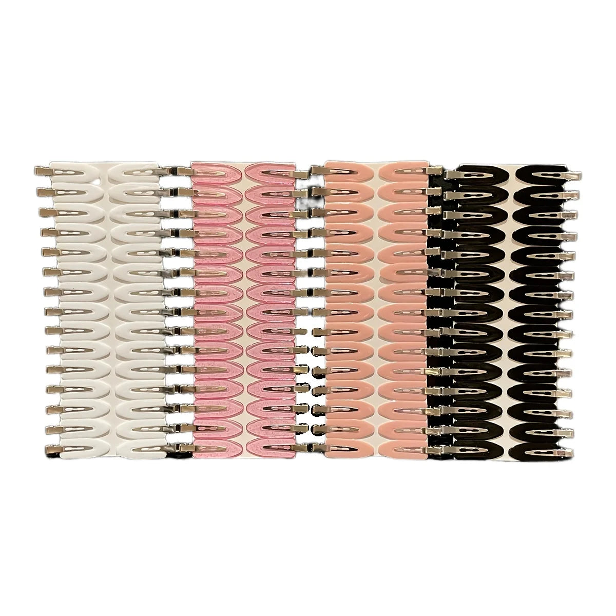 30/120Pcs Women's Model, Solid Color Fashionable and Simple, Cute and Sweet Hair Clip, Suitable for Use with Bangs and Side