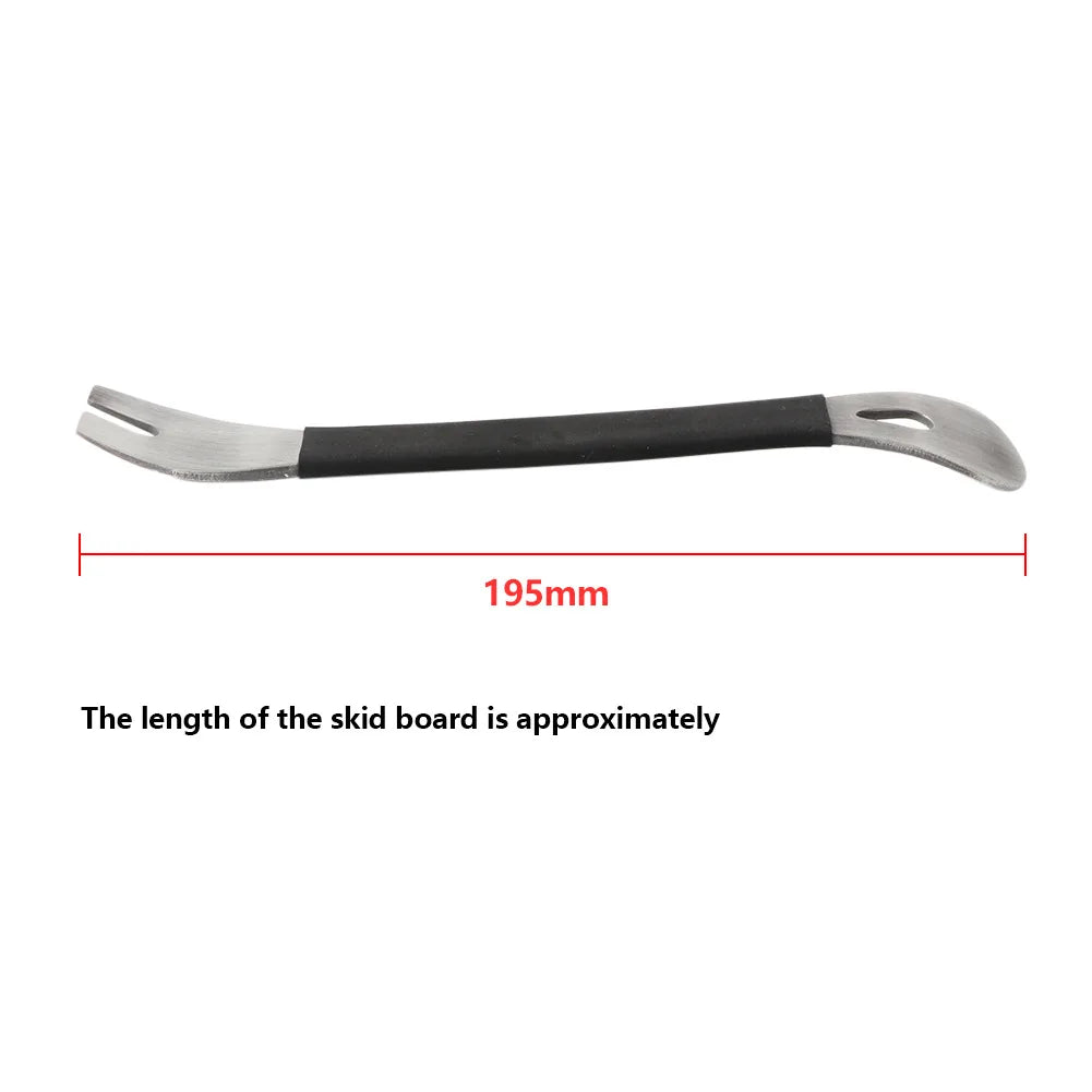 Car Trim Removal Tool Stainless Steel Durable Two-end Trim Removal Level Pry Tools Door Panel Audio Terminal Fastener driver
