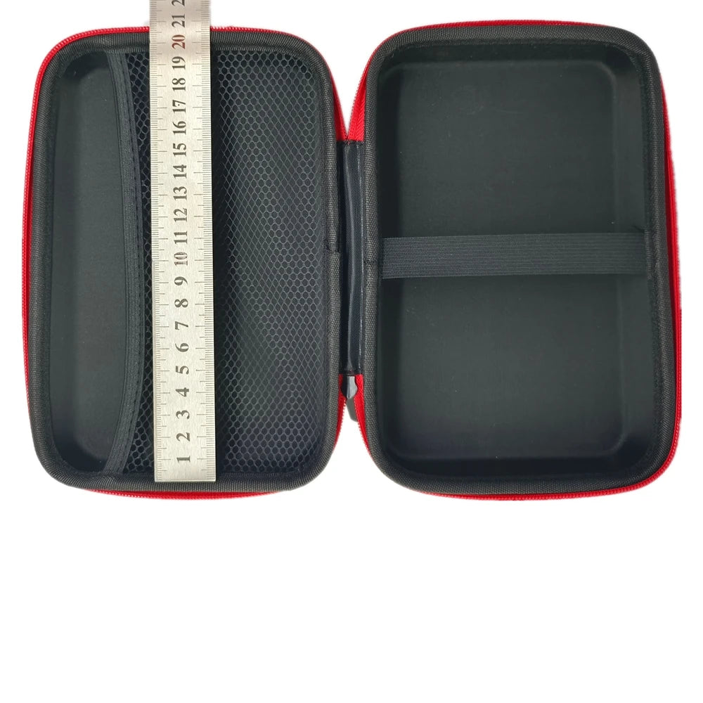 Clearance_Big Earphone Data Storage Bag Oval Square Rectangle Cable  Bags Supersize Zipper Pouch Tech Gadgets Portable Charger U