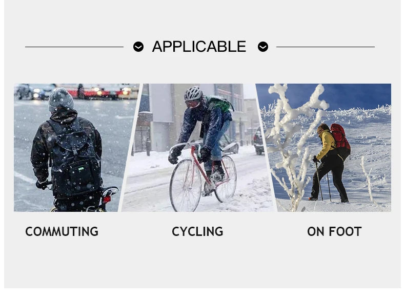 Outdoor Sports Autumn Winter Cycling Gloves Men Splash Proof Warm Windproof Touchscreen Anti-slip Motorbike Gloves Men Black
