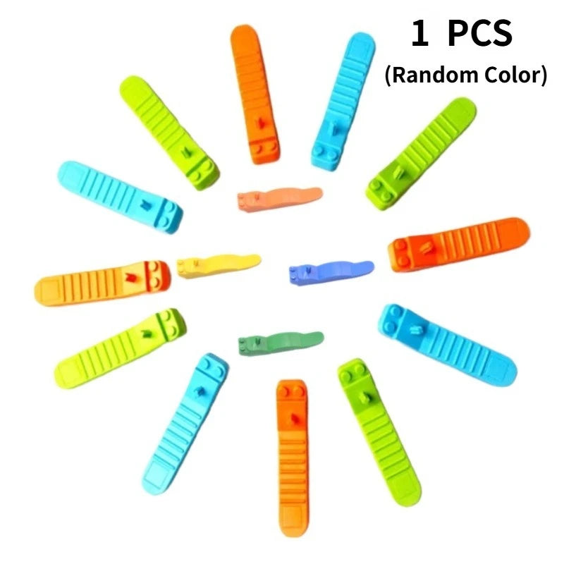 MOC Educational Building Blocks: Creative Construction Kit with Base Plate and Assembly Tool for Educational Puzzle Toys
