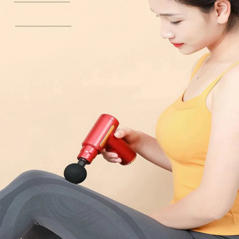 Massage Equipment Neck Membrane Rob Cervical Spine Massage Instrument Mini Fascia Gun Wireless Massage Gun Muscle Relaxation