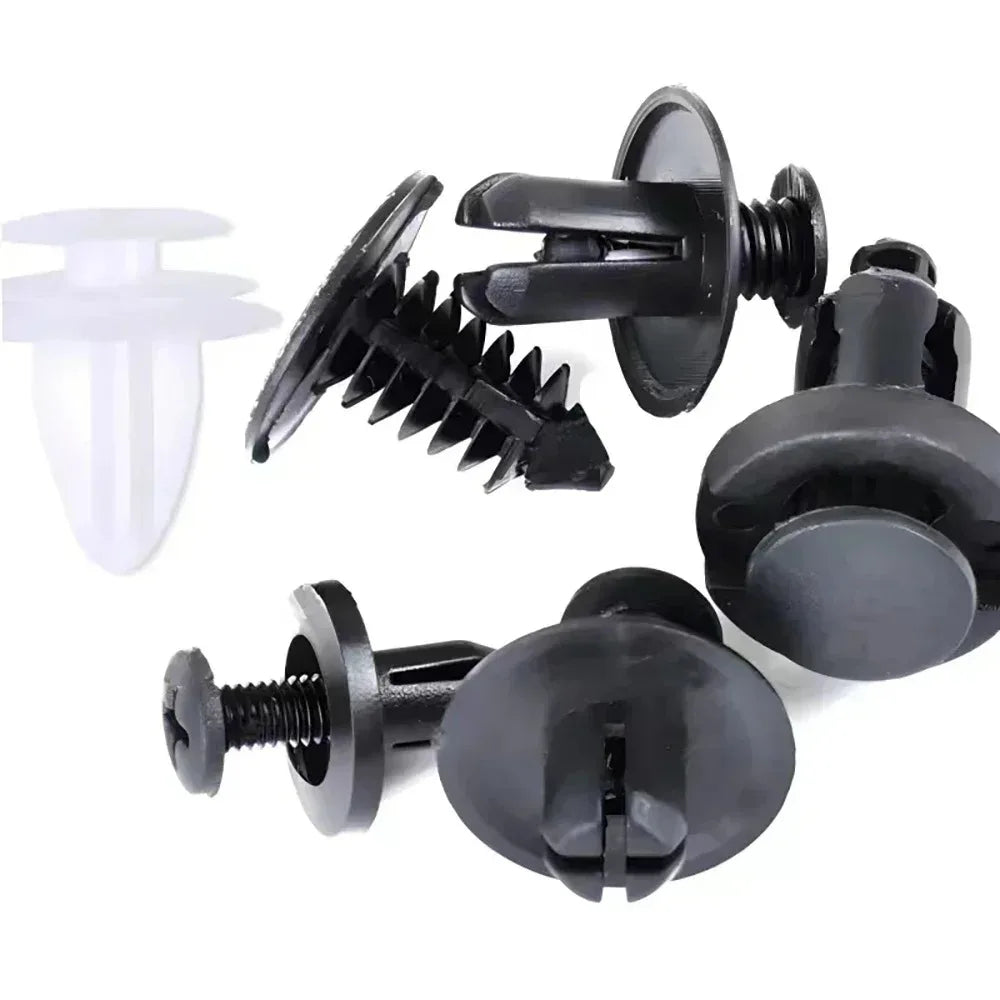 50-101PCS Auto Fastener Clips Kit Multi-Size Retainers For Car Fender Bumper Used For Auto Garage And Assembly