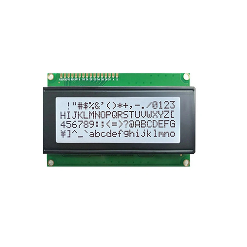 LCD2004 Module LCD 2004 Écran bleu/vert/blanc 20x4 caractères Écran LCD Adaptateur de module série IIC I2C pour Arduino