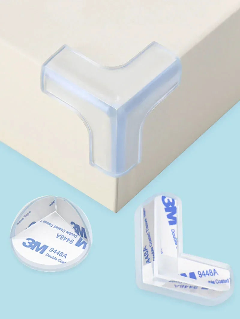 4 protège-coins de table en silicone pour bébé, protection des bords, protection anti-collision pour enfants