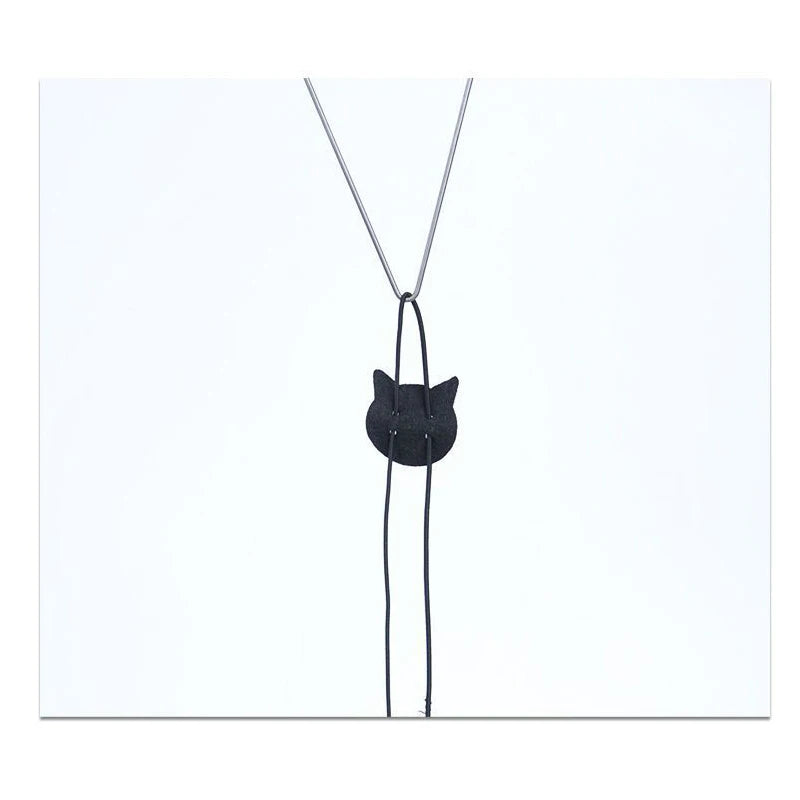 Hanging door mouse teasing cat stick elastic clip door swing hanging jumping toy cat relief pet supplies