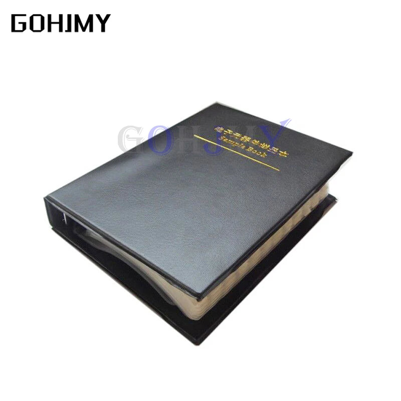 4250PCS 8500PCS 8850PCS 0201 0402 0603 0805 1206 GOHJMY Resistor Sample blank Book 1% SMD Assorted Kit 10K 100K 200K 1K 1R 100R - Shoppiline
