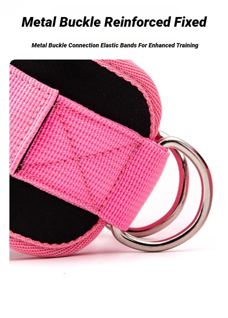 Hip Fitness Ankle Straps Adjustable Gym Leg Strength Workouts With Buckle Sports Guard Abductors For Gantry Training Butt Device