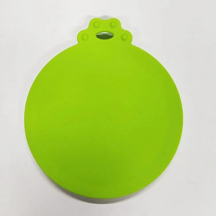 Silicone food storage pet can lid, reusable, suitable for most sizes of cat and dog food cans