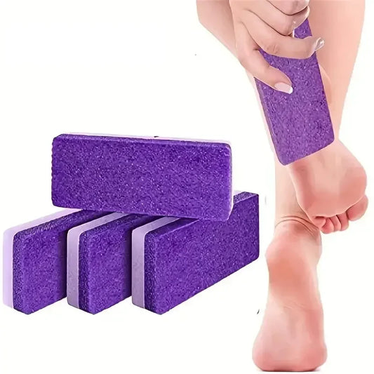 2PCS Pumice Stone Foot File for Callus & Dead Skin Removal – Pedicure Scrubber