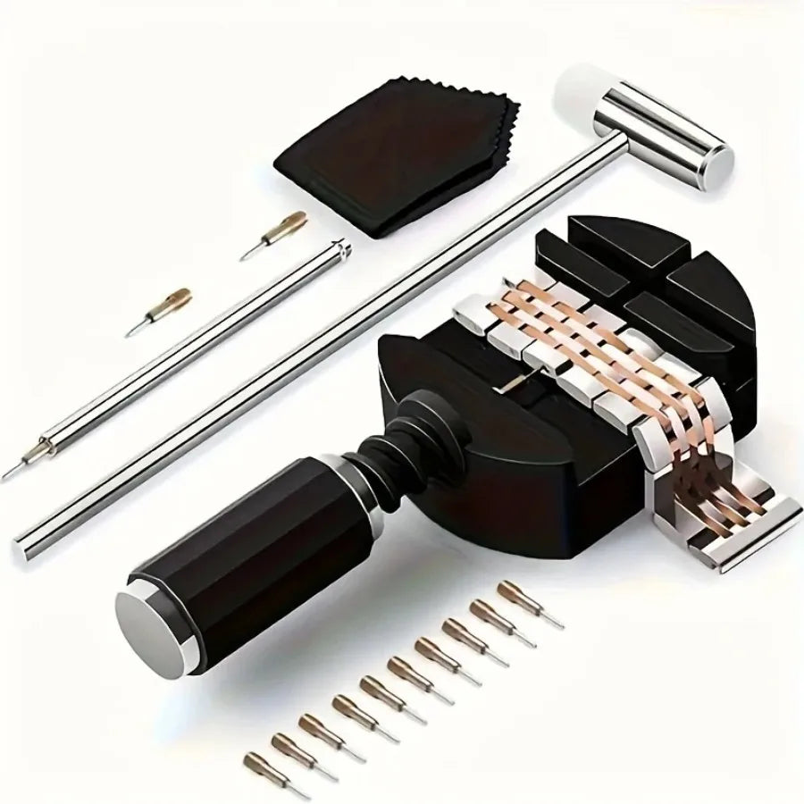 Uhrenarmband-Kürzer, Uhrenarmband-Werkzeugset, Uhrenarmband-Glieder-Entferner, Reparatur-Werkzeugset zur Anpassung von Uhrenarmbändern, Uhrenarmband-Kürzer
