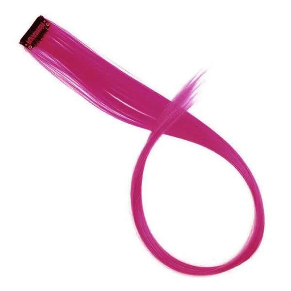 22Inch Synthetic Long Straight Clip In Hair Extensions High Temperature Hairpieces Rainbow Colors Hair Accessories for Women