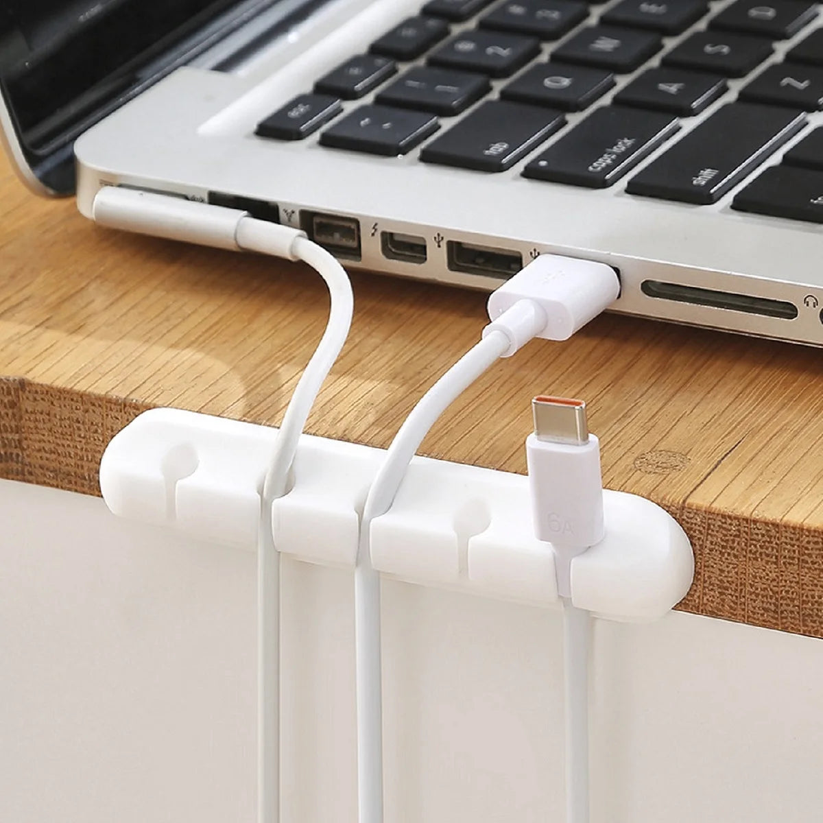 Kabelhalter Clips Kabelorganisator Silikon USB-Kabelwickler Management Clips Selbstklebend für Maus Tastatur Headset