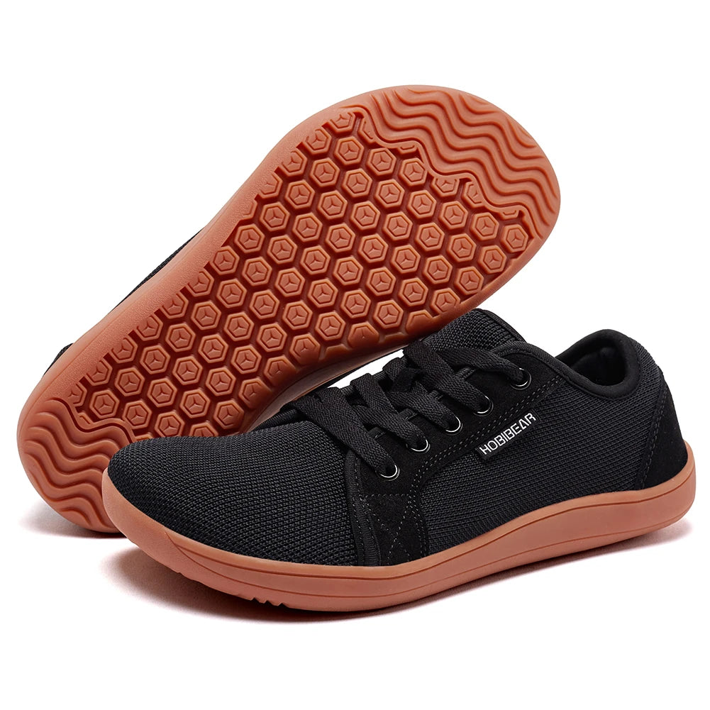 HOBIBEAR Unisex Barfußschuhe mit breiter Zehenbox für Herren und Damen – Outdoor-Trailrunning, minimalistische Wanderschuhe, leicht und atmungsaktiv