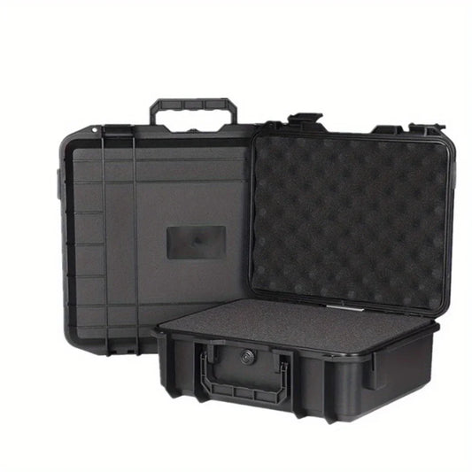 Waterproof Hard Carry Case Bag Toolbox With Pre-cut Sponge Storage Box Safety Protector Organizer Hardware Box Impact Resistant - Shoppiline