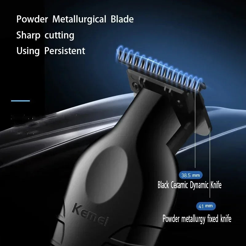 Kemei KM-2299 USB Fast Charging Clippers Barber Machine 1200MA Rechargeable Cordless Hair Trimmer Kemei Electric Hair Clipper