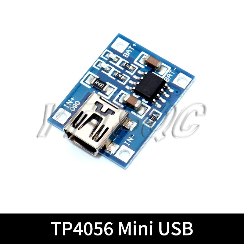 5 pcs Micro USB 5V 1A 18650 TP4056 Lithium Battery Charger Module Charging Board With Protection Dual Functions 1A Li-ion