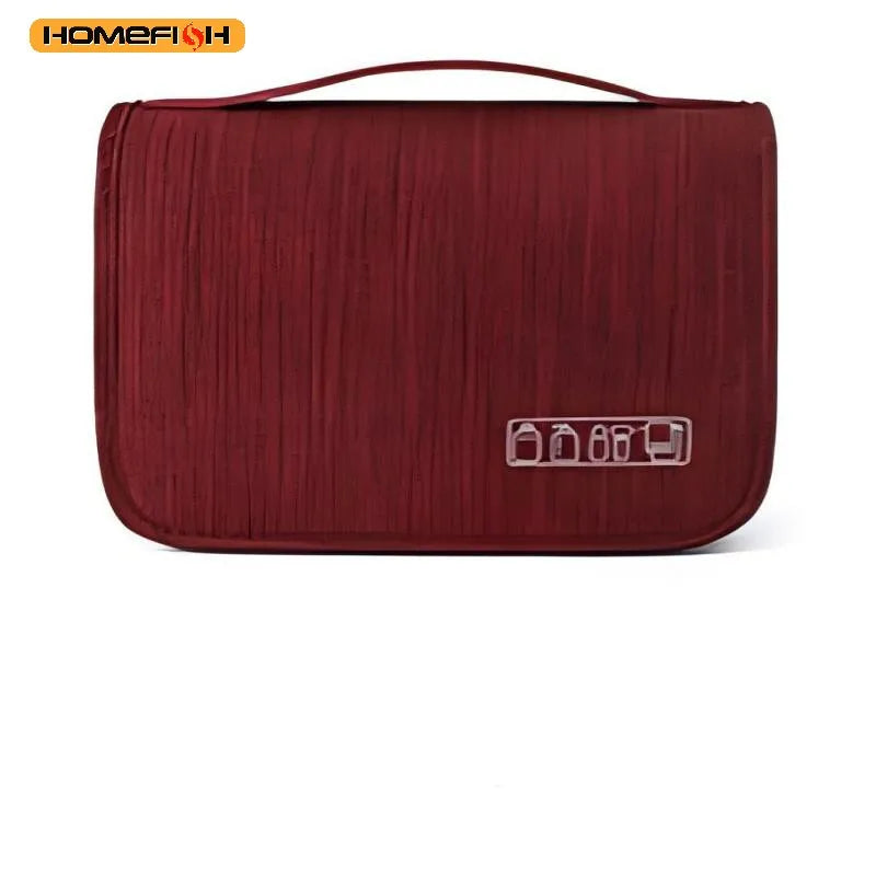 Homefish Wandmontierte Reisetasche für persönliche Hygiene, Kosmetik und Badezimmerartikel