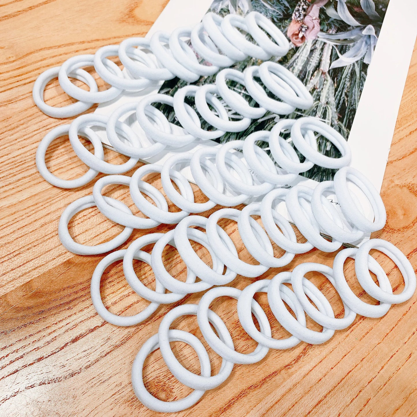 20/50/100pcs Kids Elastic Hair Bands Girls Sweets Scrunchie Rubber Band Hair Ties Clips Headband Hair Accessories