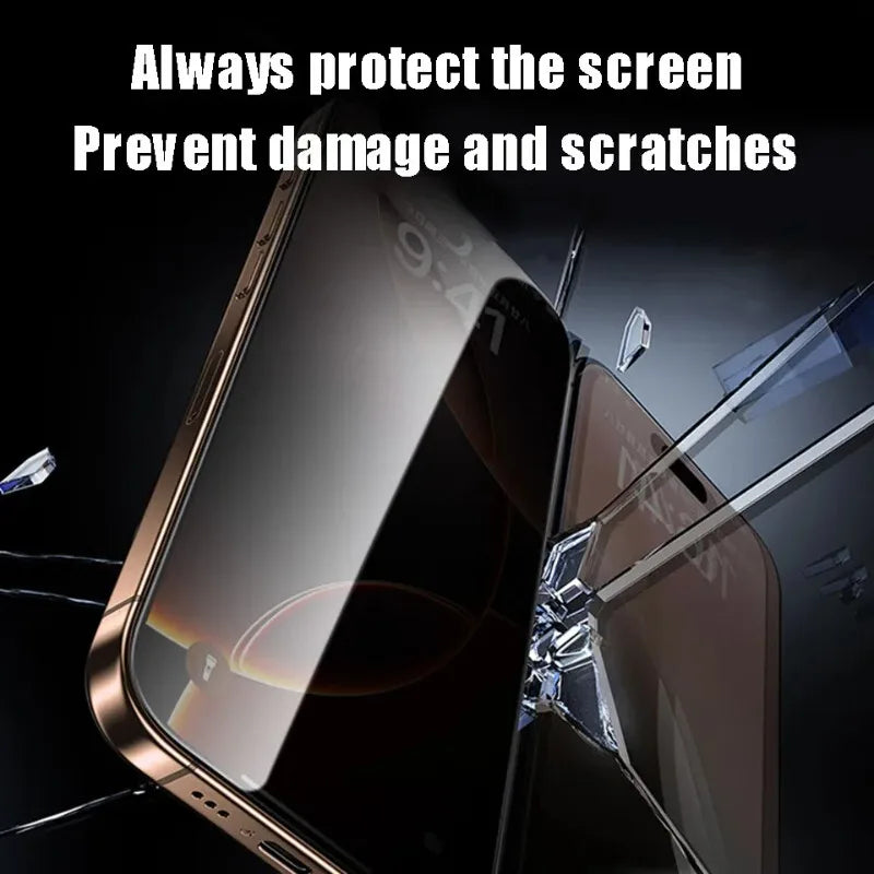 1PCS Anti-Spy For iPhone 17 16 Pro Max Screen Protector For iPhone 15 14 13 12 11 Pro Max Plus Privacy Protective Film