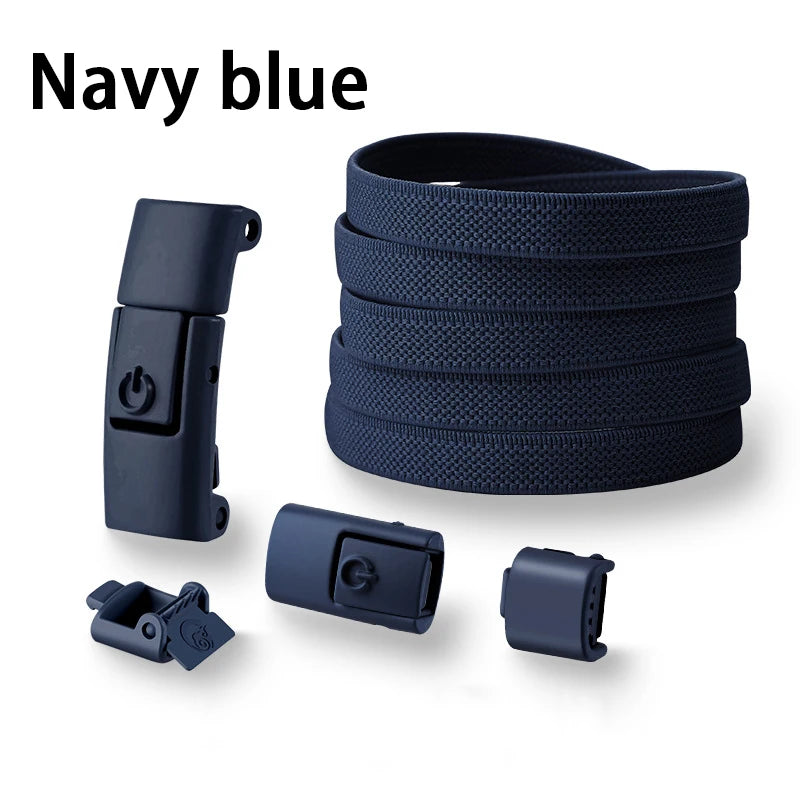 Press Lock Shoelaces without ties Elastic Laces Sneakers Tennis No Tie Shoe laces Shoes Accessories 1Pair/2Pair
