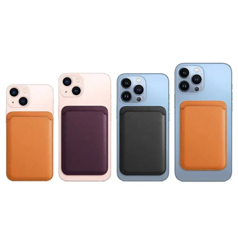 Luxury Magnetic Leather Wallet Case for iPhone 17/16/15/14/13/12 pro Max - Card Holder Phone Bag Cover Accessory