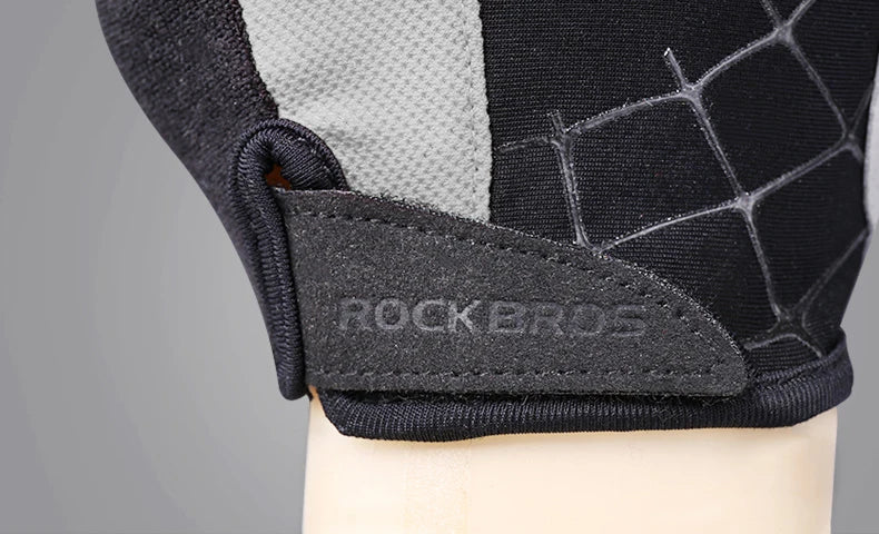 ROCKBROS Cycling Bike Gloves Half Finger Shockproof Breathable MTB Mountain Bicycle Sports Gloves Men Women Cycling Equipment - Shoppiline