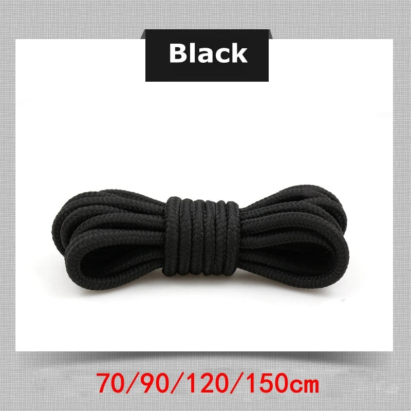 21 Farben Runde Schnürsenkel Polyester Einfarbige Schnürsenkel Outdoor Freizeit Sneakers Stiefel Schuhe Schnürsenkel 70cm/90cm/120cm/150cm 1 Paar
