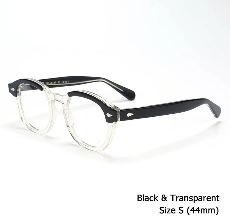 Johnny Depp Lemtosh Eyeglasses Frame Men Optical Glasses Women Computer Goggles Clear Lens Luxury Brand Vintage Acetate Frame