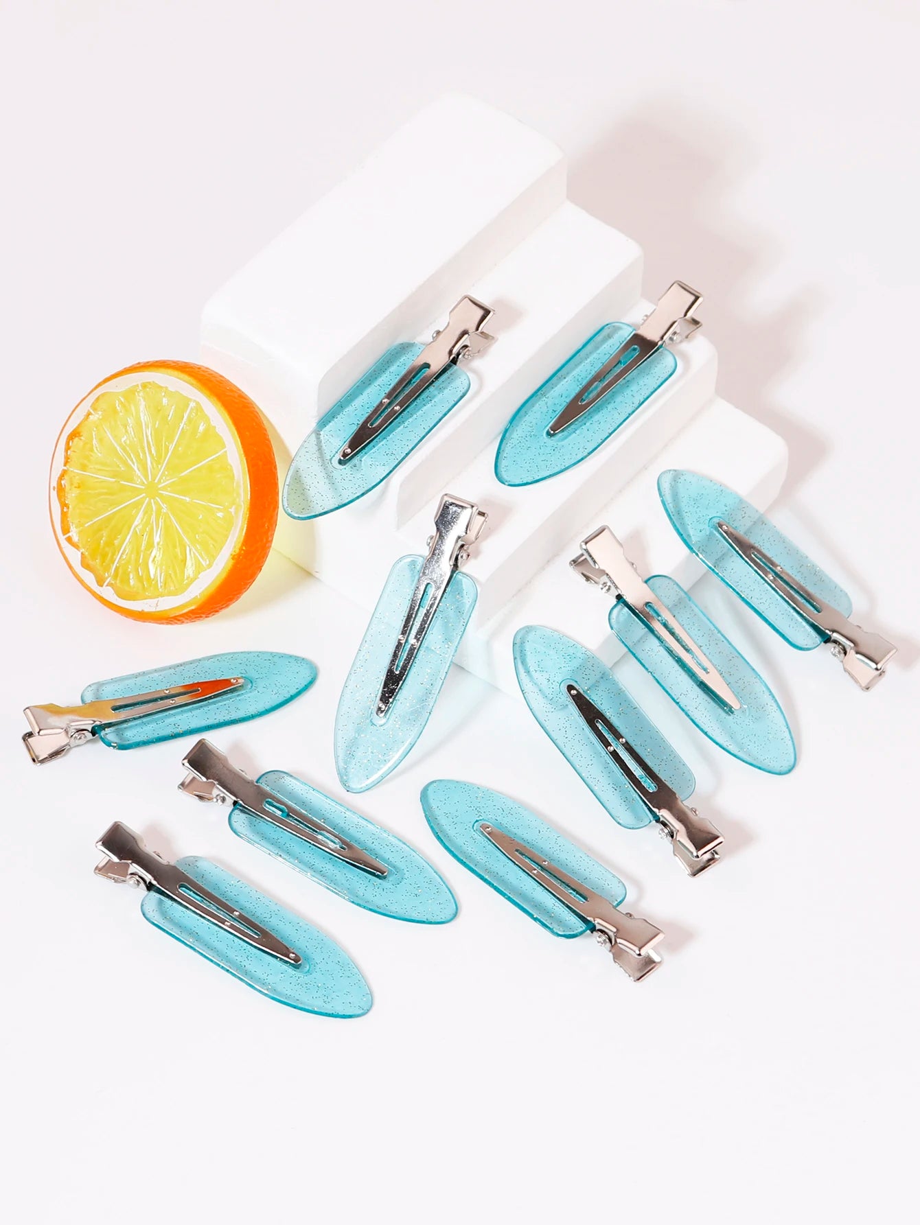 10 pinces à cheveux transparentes sans couture pour filles, pinces à maquillage facial, pinces à cheveux spéciales pour perruques de vrais cheveux