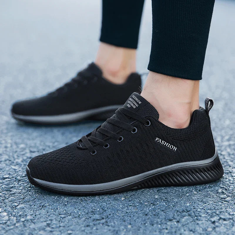 2026 Men Running Walking Knit Shoe Casual Sneakers Breathable Sports Running Athletic Gym Lightweight Outdoor Women Shoes Size