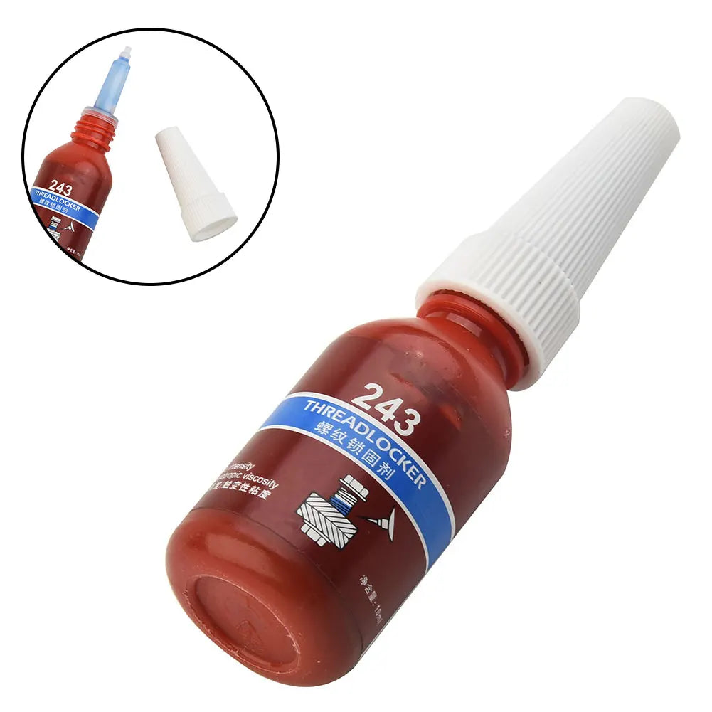 10ml Blue Threadlocker Medium Strength Threadlocker 243 Sealing Thread Locking For Locking And Sealing Of M6-M20 Thread