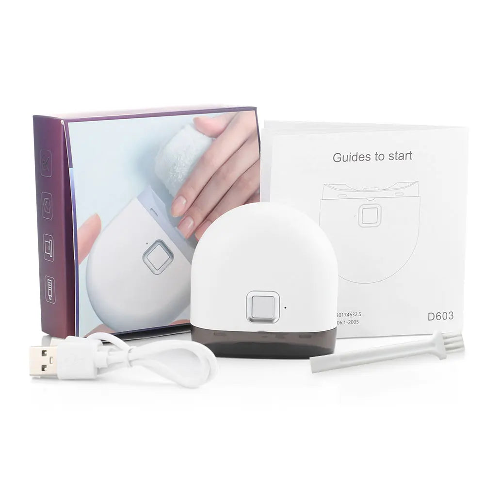 Coupe-ongles électrique avec lumière LED 2 en 1 automatique, lime à ongles, tondeuse pour bébé et adulte, mini outils de manucure, soin des ongles