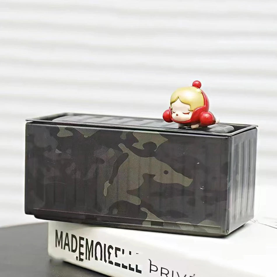 Mini Iron Storage Box Miniature Storage Iron Box Creative Decoration Collect Small Item Desktop Mini Container Model Kids Gifts - Shoppiline