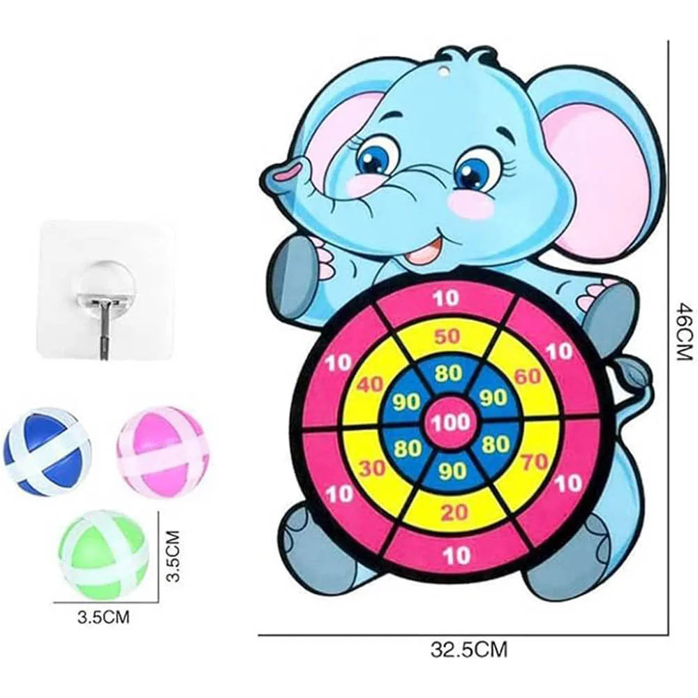 Sticky Ball Dart Board Target Sports Game Toys for Children 3 to 8 Years Old Outdoor Toy Kids Educational Board Games